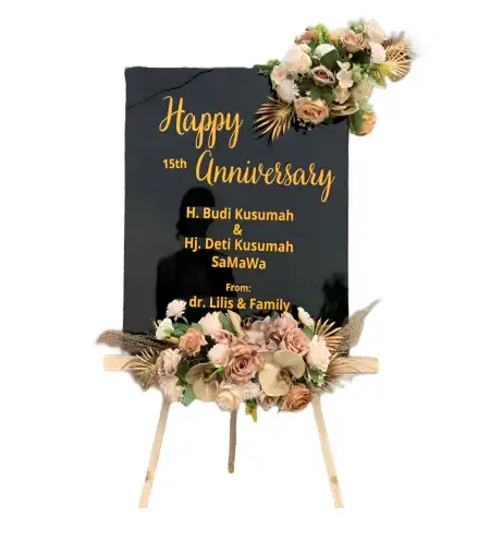 Papan Bunga Akrilik Blendung